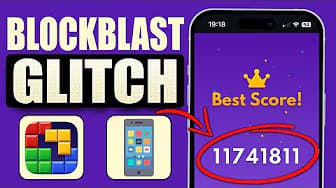 How to Get EXTREME High Score | NEW Block Blast GLITCH | QUICK & EASY!